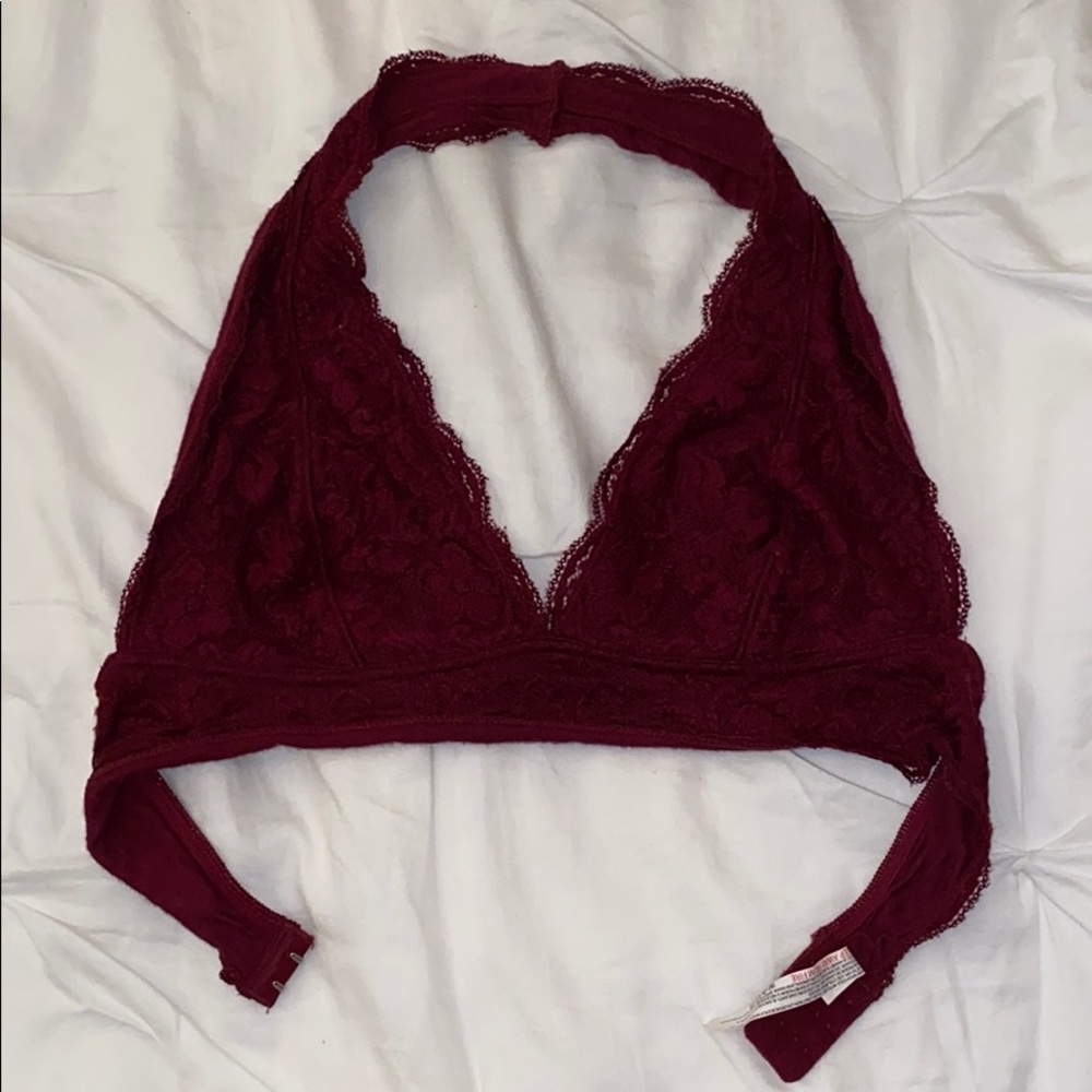 Wine Halter Bralette